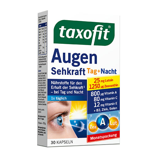 TAXOFIT Augen Sehkraft Kapseln