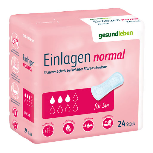 GESUND LEBEN Einlagen normal