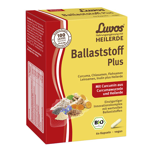 LUVOS Heilerde Bio Ballaststoff Plus Kapseln