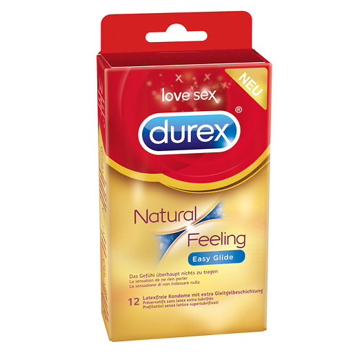 DUREX Natural Feeling Easy Glide Kondome