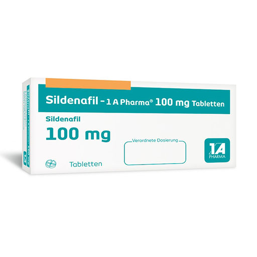 SILDENAFIL-1A Pharma 100 mg Tabletten