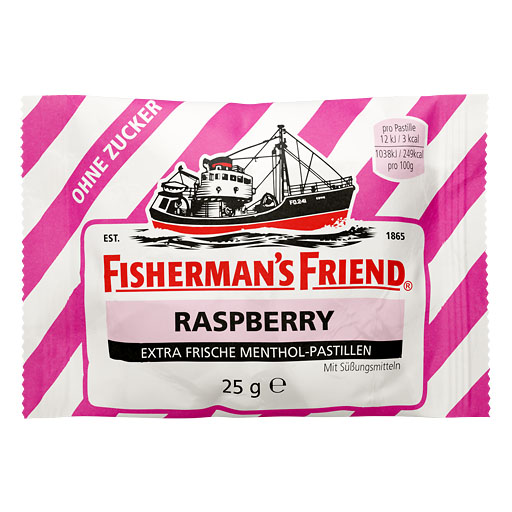 FISHERMANS FRIEND Raspberry ohne Zucker Pastillen
