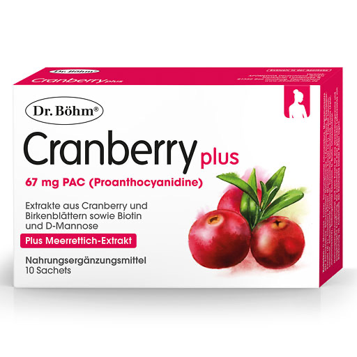 DR.B&Ouml;HM Cranberry plus Granulat