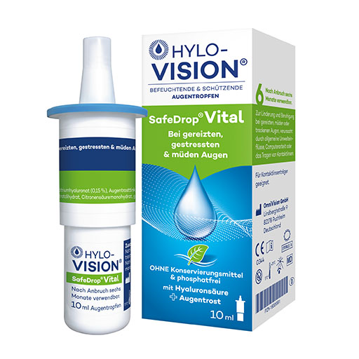 HYLO-VISION SafeDrop Vital Augentropfen