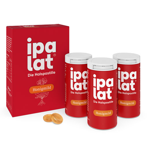 IPALAT Halspastillen honigmild o.Menthol zuckerfr.