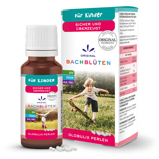 BACHBLÜTEN Kinder Globuli sicher und überzeugt