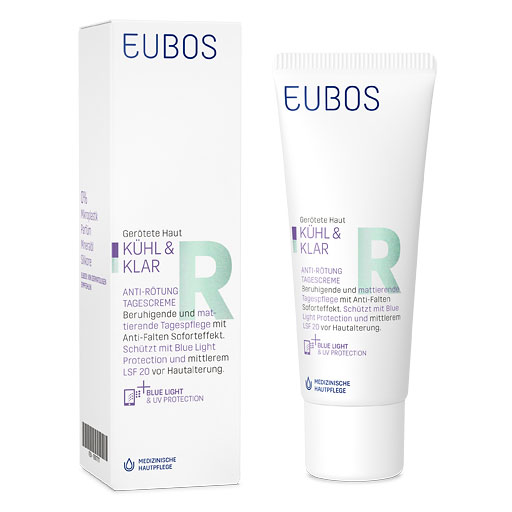 EUBOS KÜHL & KLAR Anti-Rötung Tagescreme LSF 20