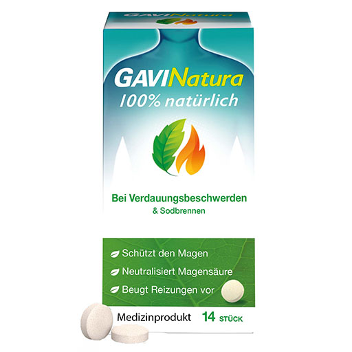 GAVINATURA natürlich bei Verdauungsbeschwerden Lutschtabletten
