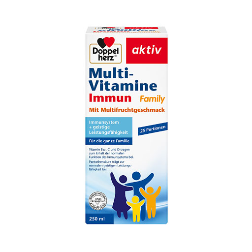 DOPPELHERZ Multi-Vitamine Immun Family flüssig