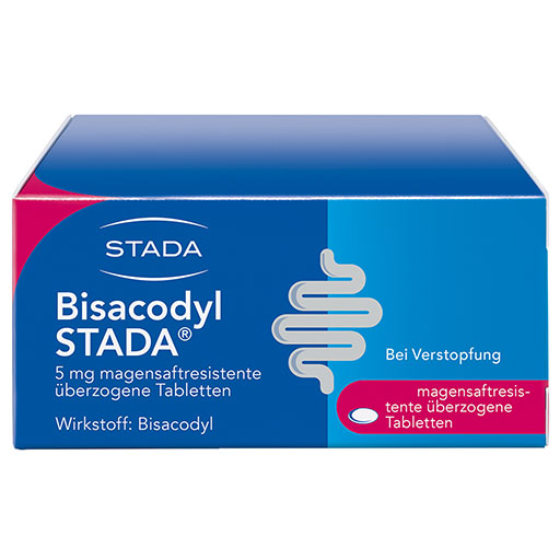 BISACODYL STADA 5 mg magensaftres.überzog.Tabl.