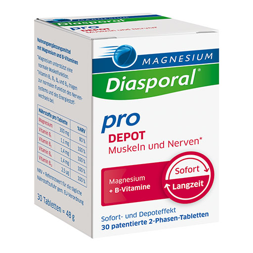 MAGNESIUM DIASPORAL pro B-Vit.DEPOT Musk.+Nerv.Tab