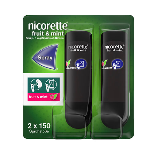 nicorette® Fruit & Mint Spray 1 mg/Sprühstoß NFC