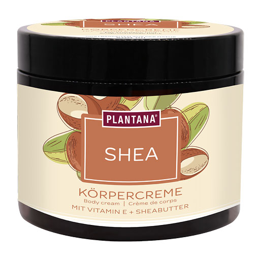 PLANTANA Shea Körpercreme Sheabutter m.Vitamin-E