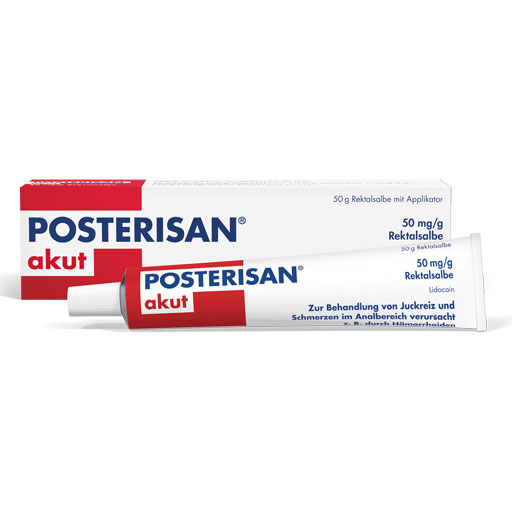 POSTERISAN akut 50 mg/g Rektalsalbe
