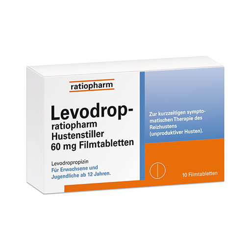 LEVODROP-ratiopharm Hustenstiller 60 mg Filmtabl.