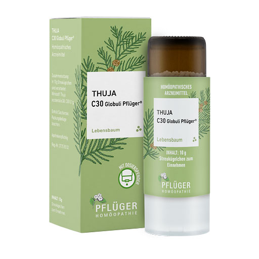 THUJA C 30 Globuli Pflüger Dosierspender