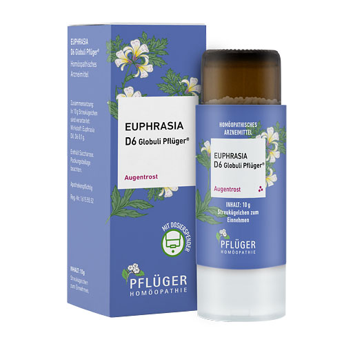 EUPHRASIA D 6 Globuli Pflüger Dosierspender