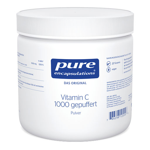PURE ENCAPSULATIONS Vitamin C 1000 gepuffert Pulv.
