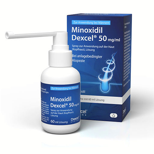 MINOXIDIL Dexcel 50 mg/ml Spray z.Anw.a.d.Kopfhaut