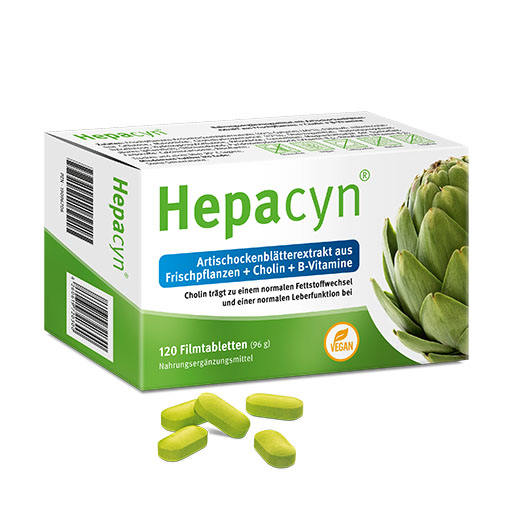 HEPACYN Artischocke Cholin Filmtabletten