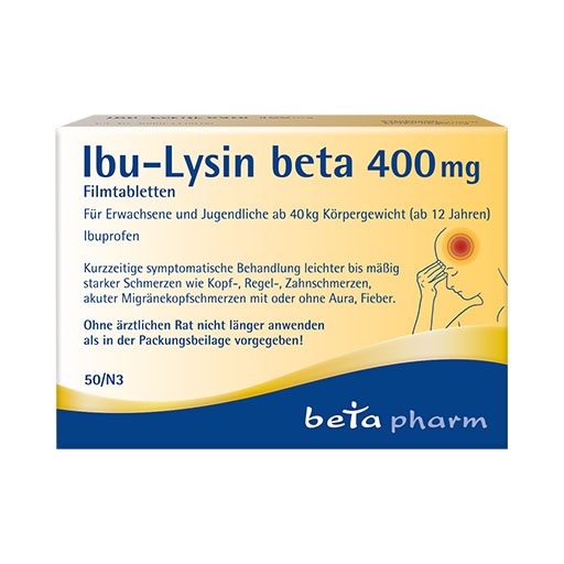 IBU-LYSIN beta 400 mg Filmtabletten