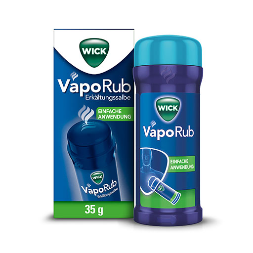 WICK VapoRub Erkältungssalbe im Applikator