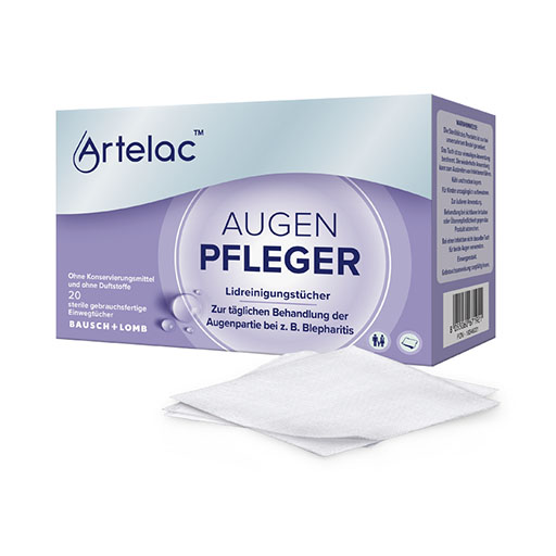 ARTELAC Augenpfleger Lidreinigungstücher