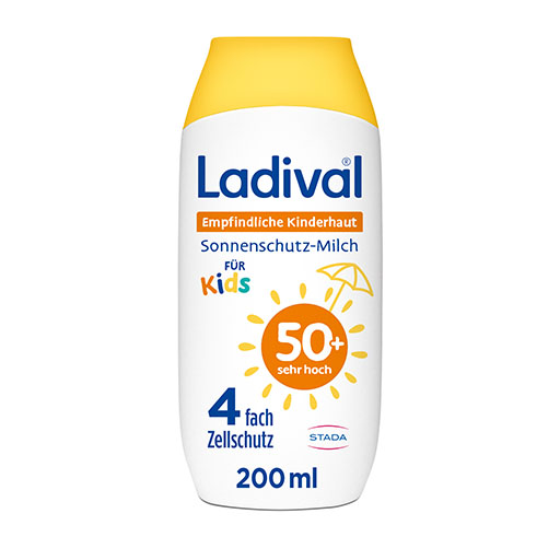 LADIVAL empfindliche Kinderhaut Milch LSF 50+