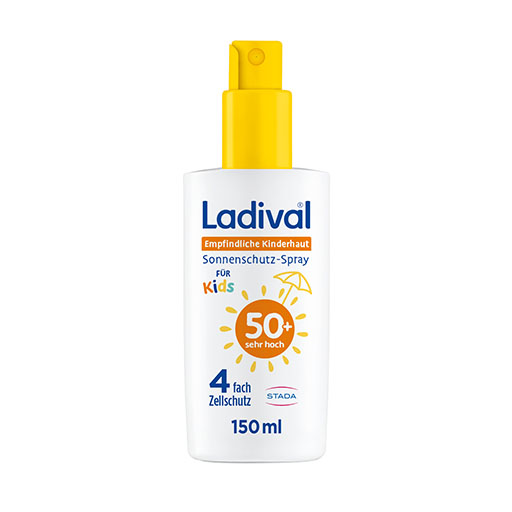 LADIVAL empfindliche Kinderhaut Spray LSF 50+