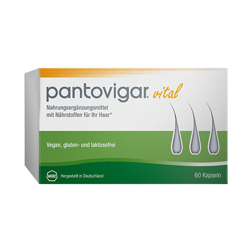 PANTOVIGAR vital Kapseln mit Nährstoffen für Haare