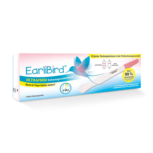EARLIBIRD Ultrafrüh Schwangerschaftstest Urin