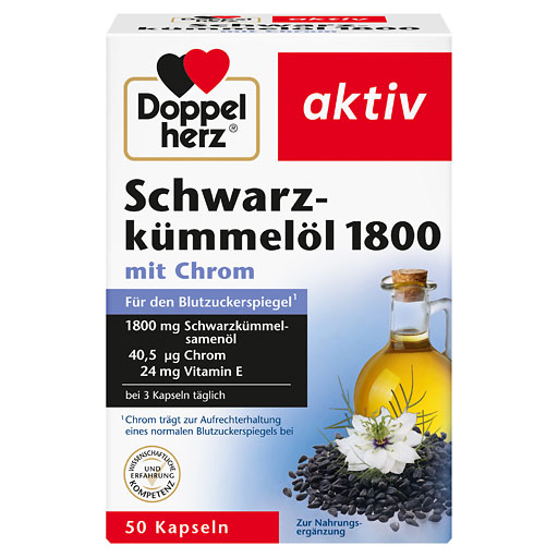 DOPPELHERZ Schwarzk&uuml;mmel&ouml;l 1800 Kapseln