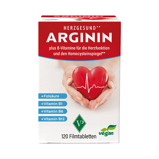 ARGININ HERZGESUND+Vit.B1+B6+B12+Folsäure Filmtab.