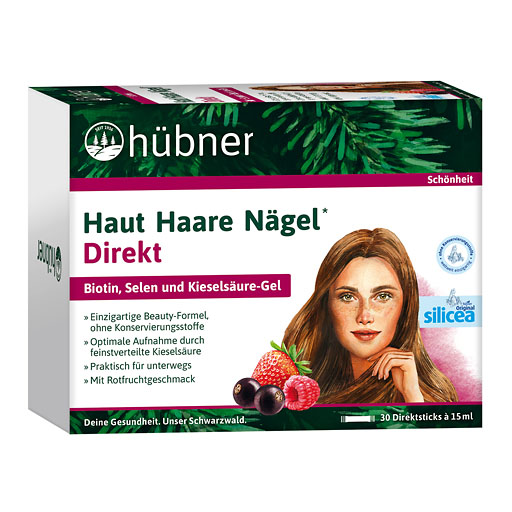 HÜBNER Haut Haare Nägel Direkt Rotfrucht flüss.