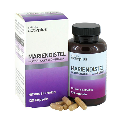 ACTIVPLUS Mariendistel+Artischocke+Löwenzahn Kaps.